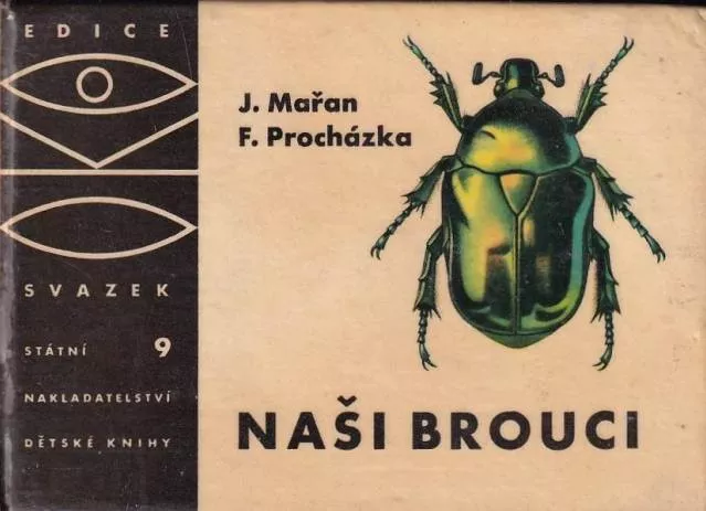 J.Mařan,F.Procházka Naši brouci edice OKO 9