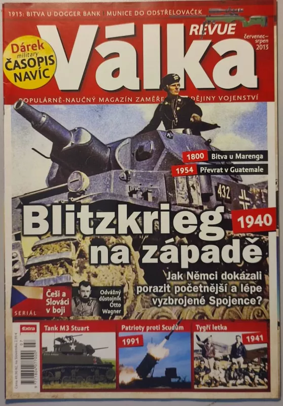 VÁLKA revue červenec/srpen 2013 blitzkrieg na západě