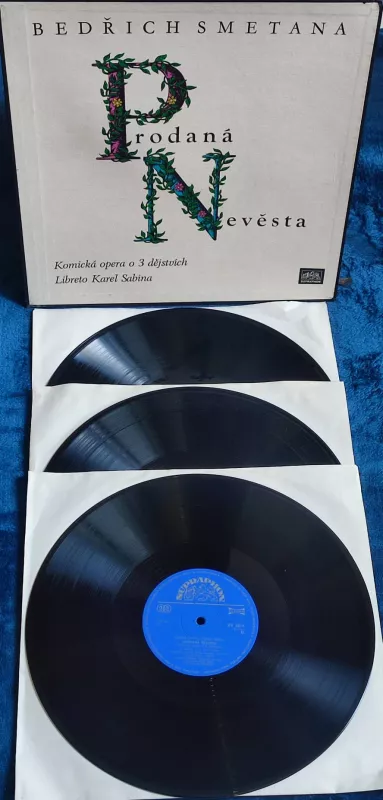 3LP Bedřich Smetana Prodaná Nevěsta EX-/EX-