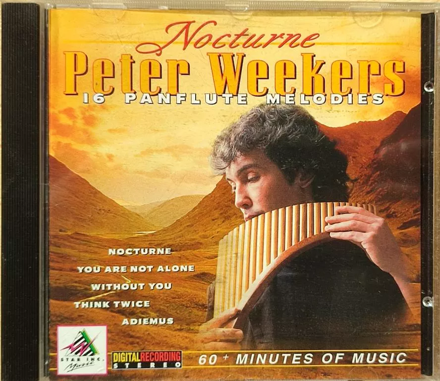CD Peter Weekers – Nocturne - 16 Panflute Melodies