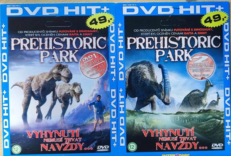 DVD Prehistoric Park 1+2 díl