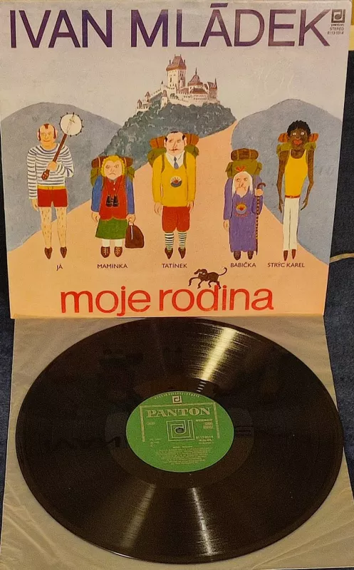 LP Ivan Mládek Moje rodina VG++/EX-