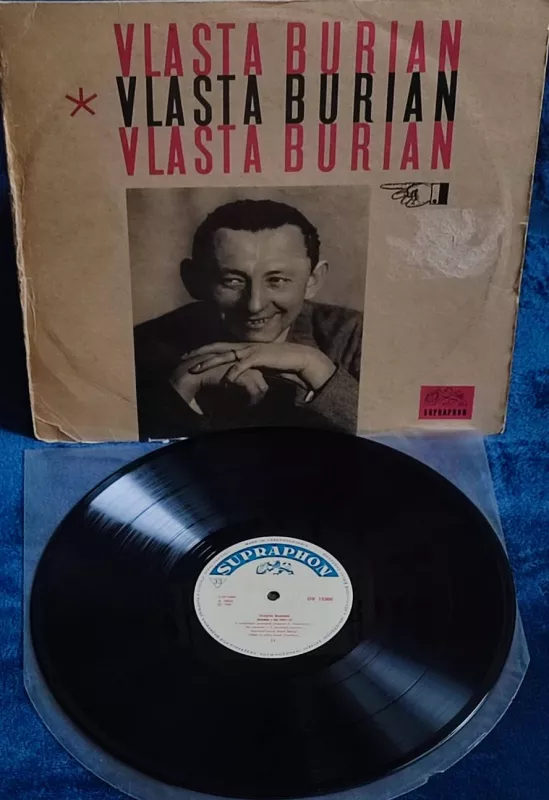 LP Vlasta Burian - Ve Zvukových Vzpomínkách EX-/VG