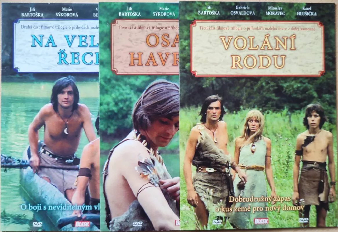 3DVD Na veliké řece/Osada Havranů/Vlání rodu