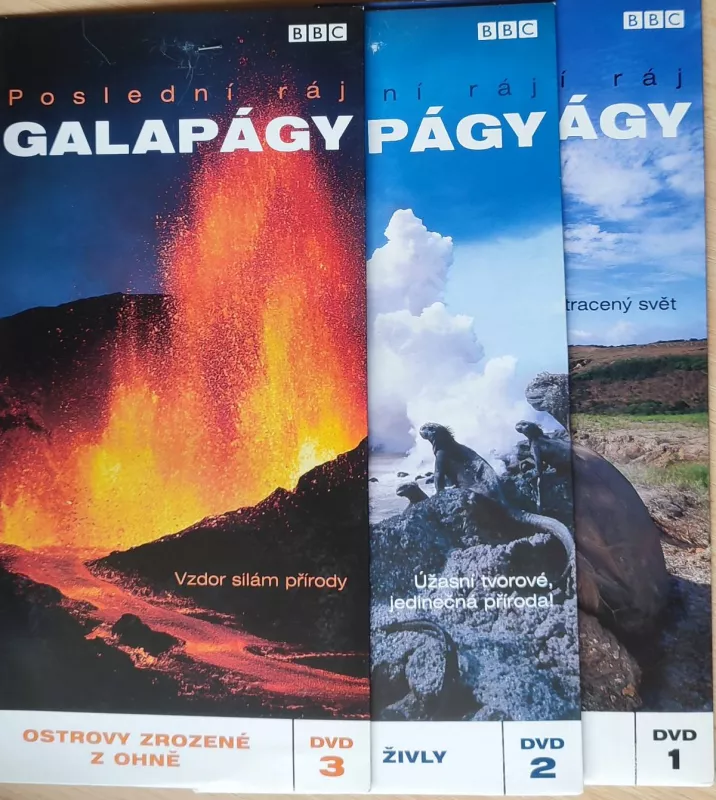 3DVD Poslední ráj:Galapágy
