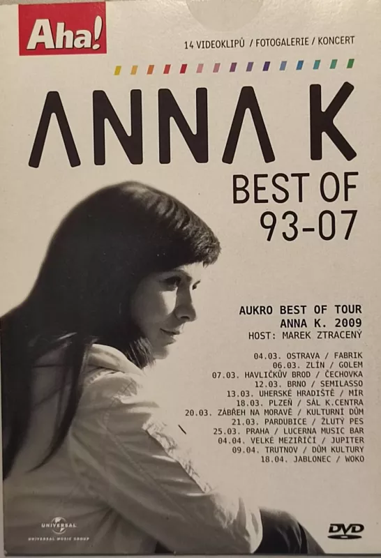 DVD Anna K - Best of 93-07