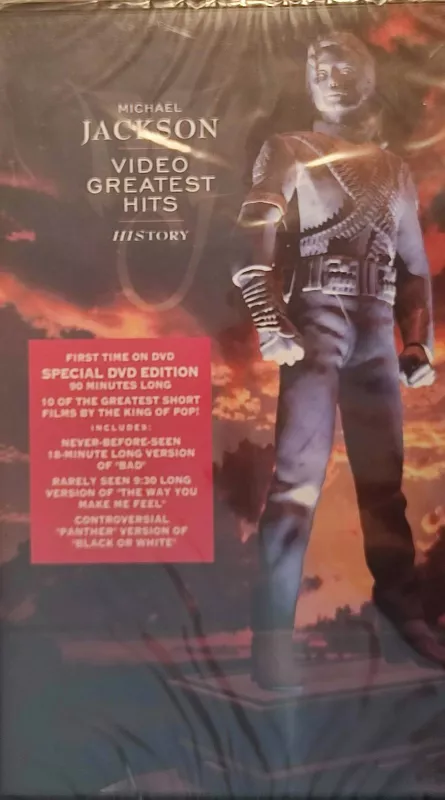 DVD Jackson Michael - Video Greatest Hits - History