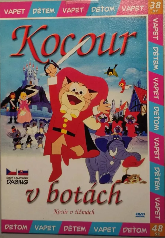 DVD Kocour v botách