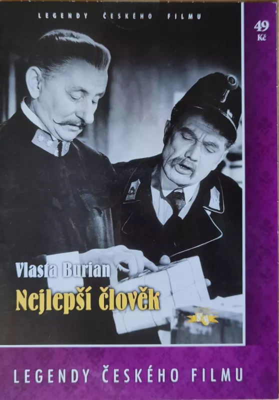 DVD Nejlepší člověk (Vlasta Burian)