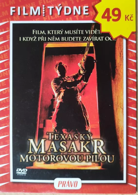 DVD Texaský masakr motorovou pilou