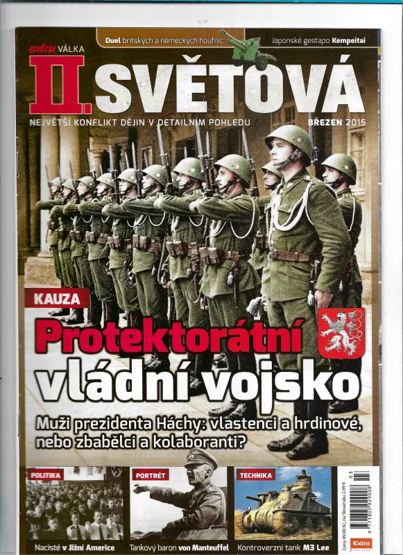 II.Světová válka 2015 Protektorátní vládní vojsko