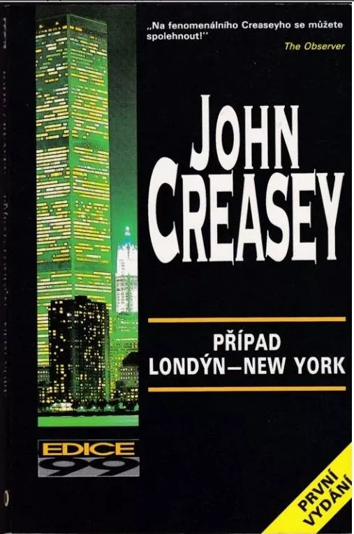 John Creasey Případ Londýn - New York