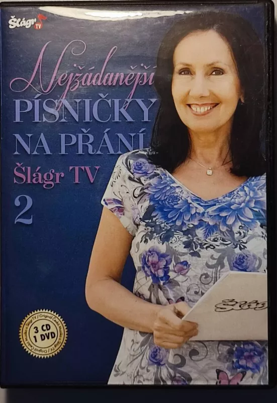 Nejžádanější písničky na přání ŠLÁGR TV 2 -3CD+1DVD