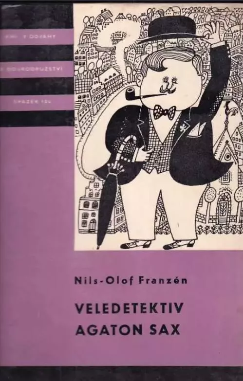 Nils-Olof Franzén Veledetektiv Agaton Sax il.Miloslav Jagr KOD 104