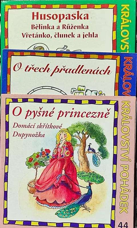 3CD 3X království pohádek