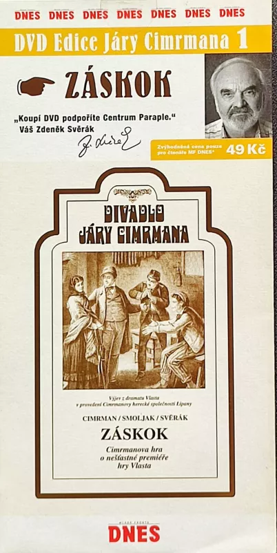 DVD Divadlo Járy Cimrmana: Záskok