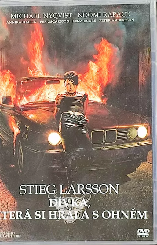 DVD Dívka, která si hrála s ohněm
