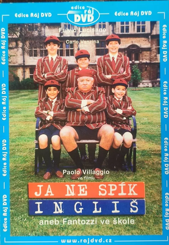 DVD Já ne spk ingliš aneb Fantozzi ve škole