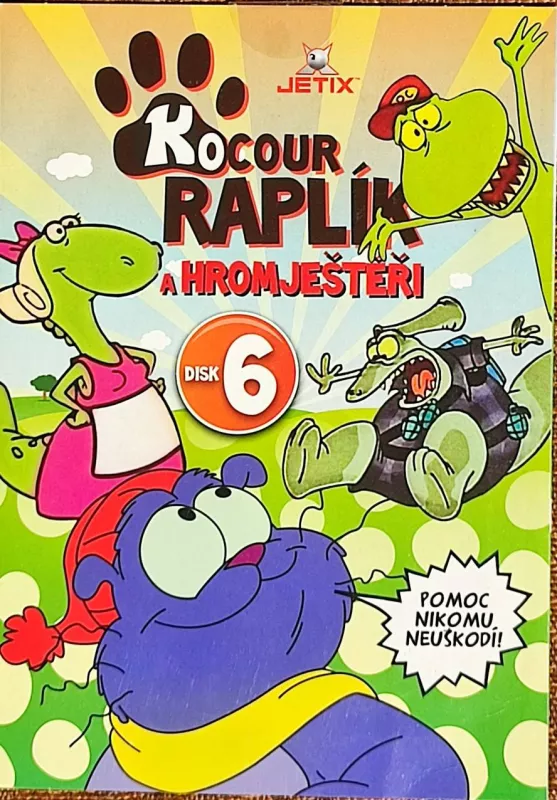 DVD Kocour Raplík a Hromoještěři