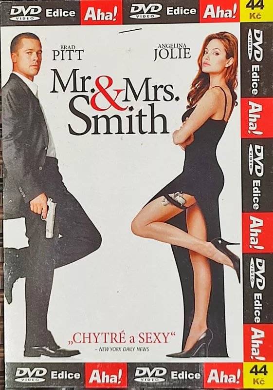 DVD Mr a Mrs Smith (Brad Pitt,Angelina Jolie)