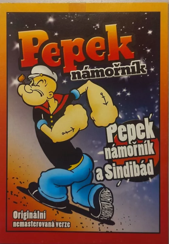 DVD Pepepk námořník a Sindibád