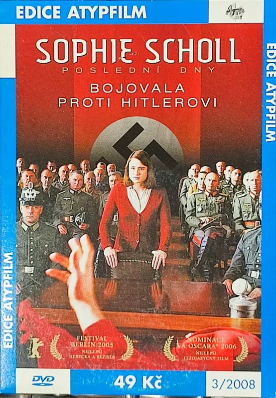 DVD Sophie Scholl: Poslední dny