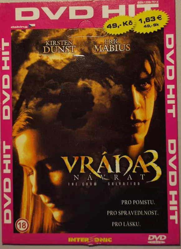 DVD Vrána 3