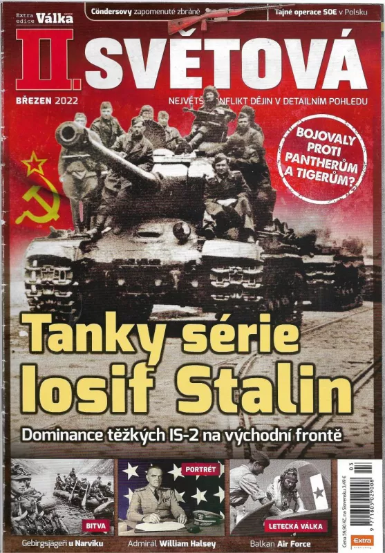II.Světová válka březen 2022 Tanky série losif Stalin