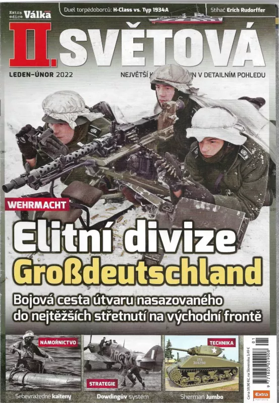 II.Světová válka leden-únor 2022 Eliní divize Grobdeutshland