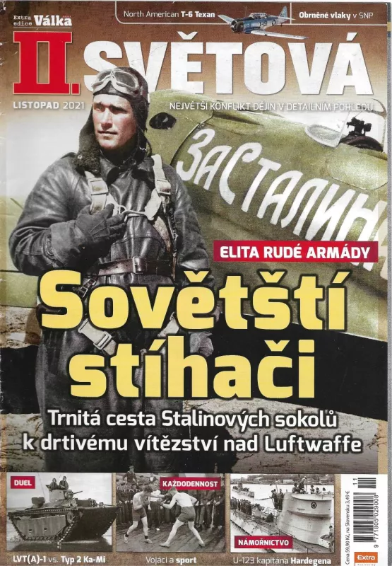 II.Světová válka listopad 2021 Sovětští stíhači