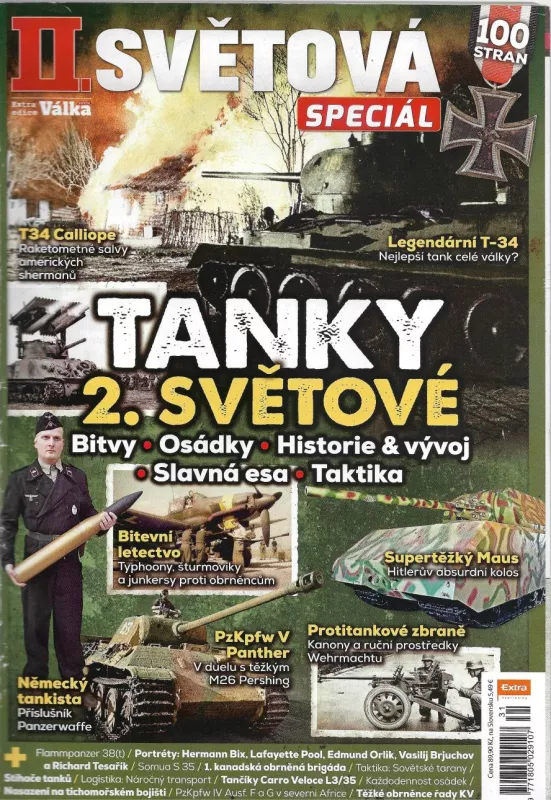 Válka speciál 2020 100 stran Tanky 2.světové