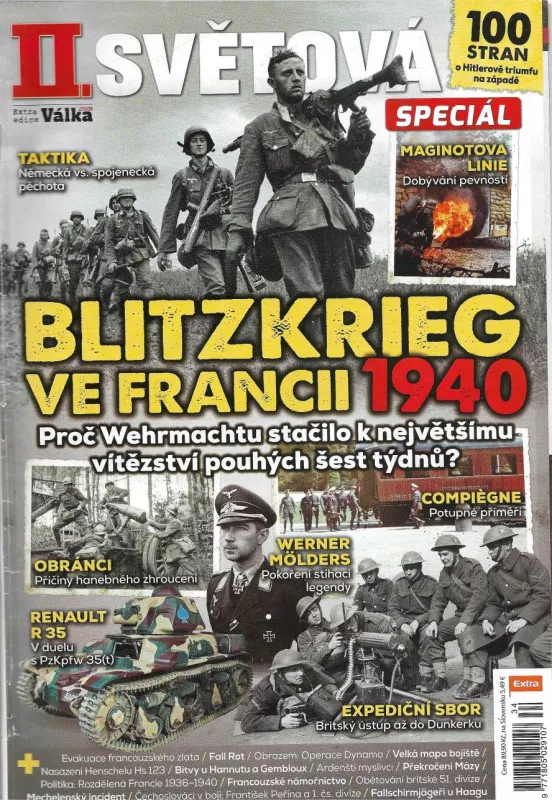 Válka speciál 2021 100 stran Blitzkrieg ve Francii
