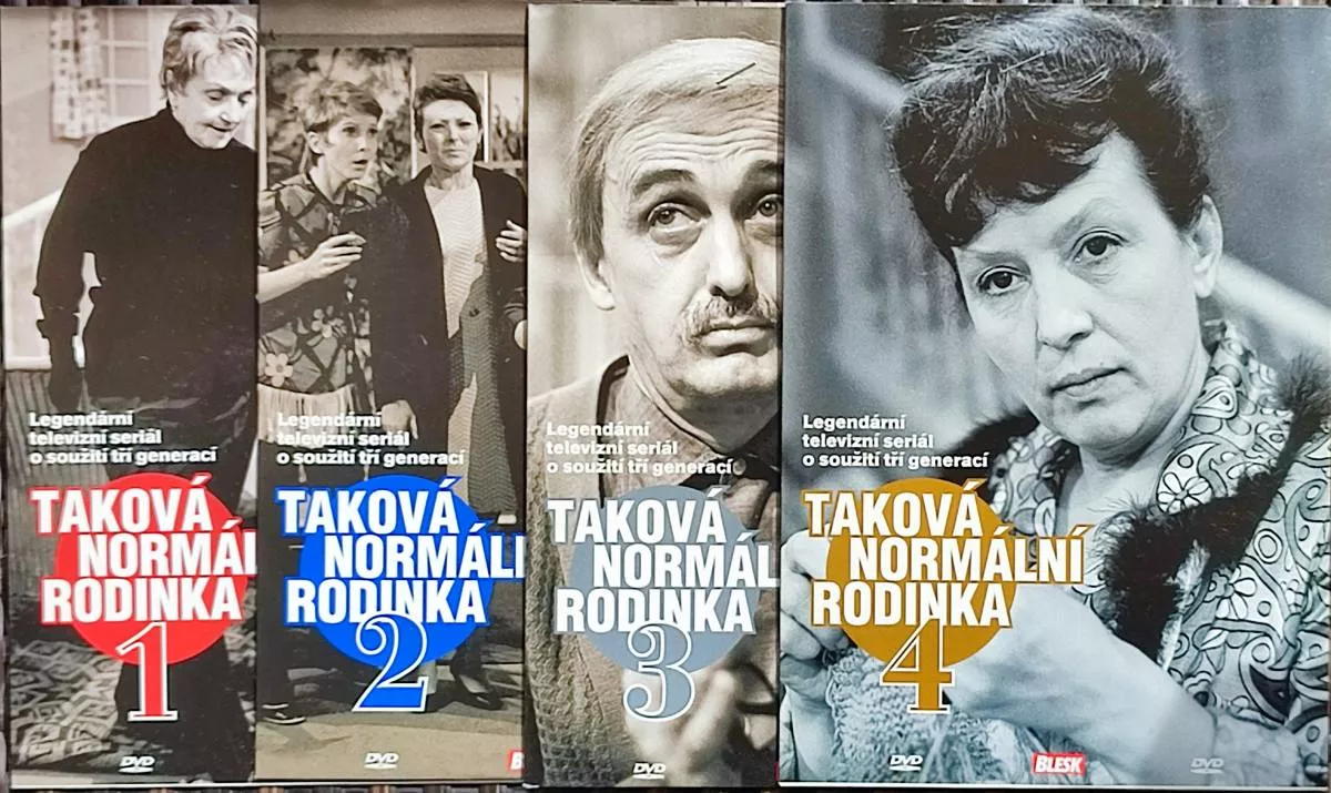 4DVD Taková normální rodinka -komplet 4DVD