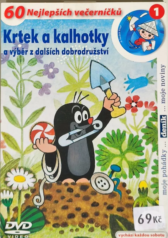 DVD Krtek a kalhotky
