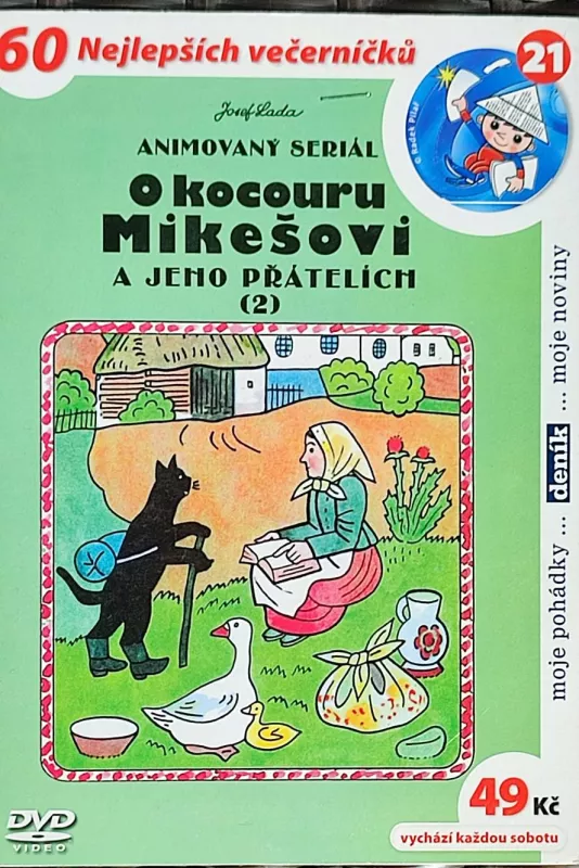 DVD O kocouru Mikešovi a jeho přátelích 2.