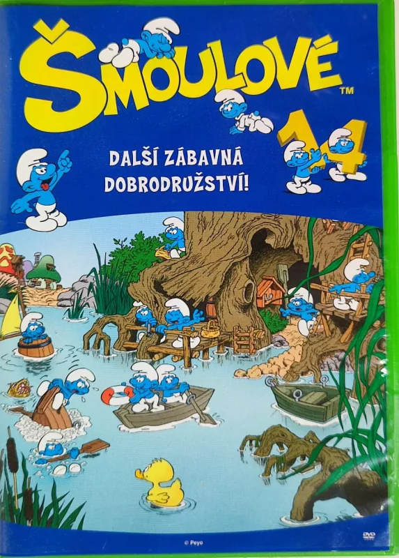 DVD Šmoulové-další zábavná dobrodružství!