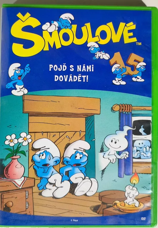DVD Šmoulové-pojď s námi dovádět!