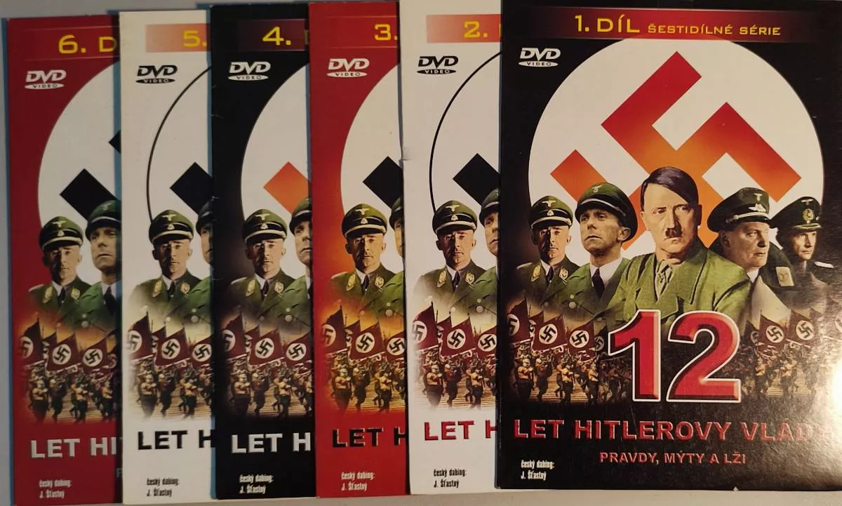 6DVD 12 let Hitlerovy vlády (pravda,mýty a lži)