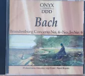 CD BACH- Branderburg concerto no.4- no-5 no-6