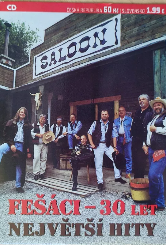 CD FEŠÁCI 30 let - Největší hity