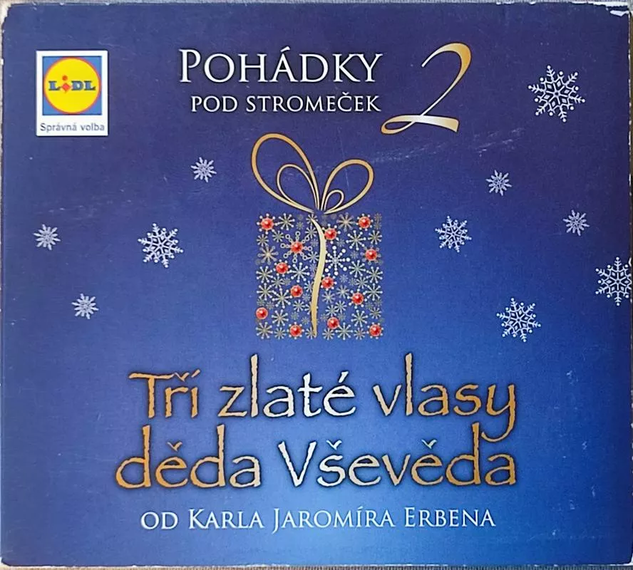 CD Pohádky pod stromeček 2-Tři zlaté vlasy děda Vševěda