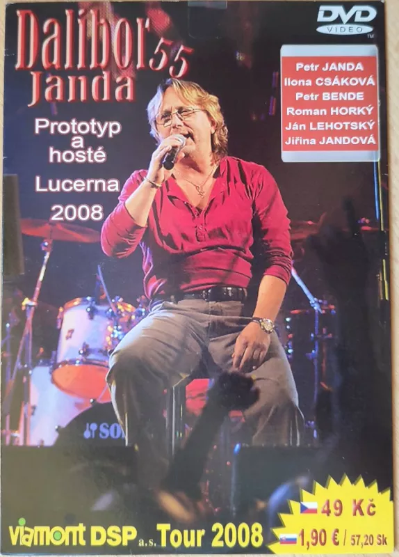 DVD Dalibor Janda 55 Lucerna 2008
