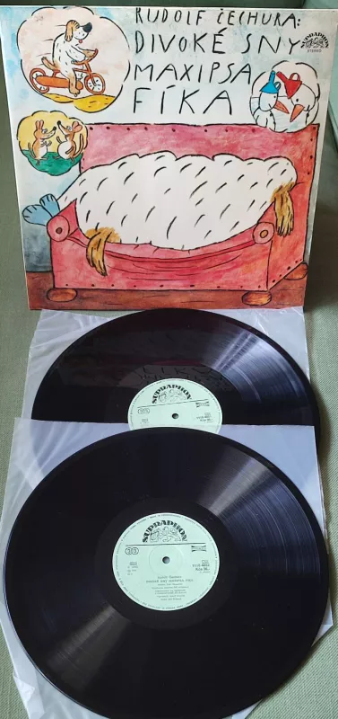 2LP Rudolf Čechura Divoké sny Maxipsa Fíka EX-/EX-