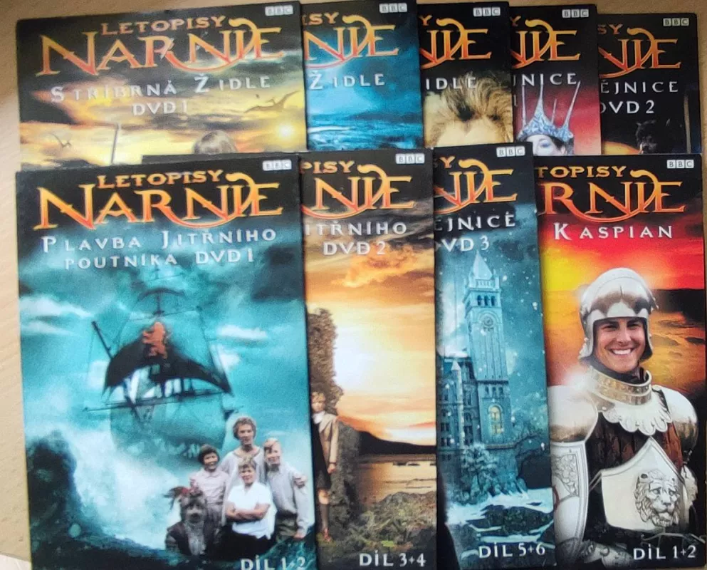 9DVD Letopisy Narnie komplet na 9DVD