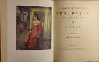 Alois Jirásek Bratrstvo-tři rhapsodie II.Mária ilustrace Adolf Kašpar