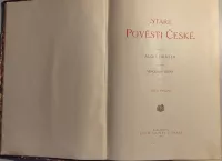 Alois Jirásek Staré pověsti české 1910 ilustrace Věnceslav Černý