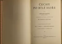 Arnošt Denis Čechy po Bílé Hoře díl.I.-kniha II. absolutism katolický