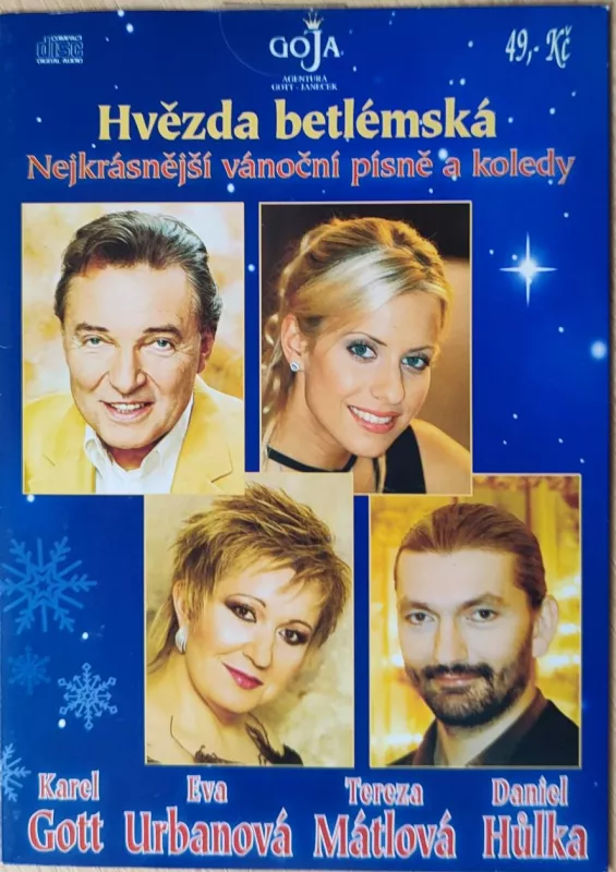 CD Hvězda Betlemská (nejkrásnější vánoční písně a koledy)