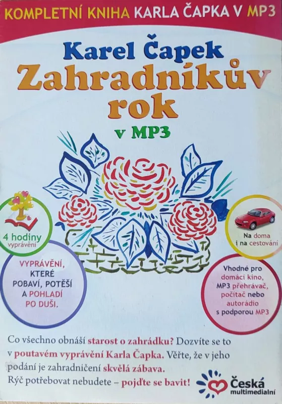 CD Karel Čapek Zahradníkův rok v MP3