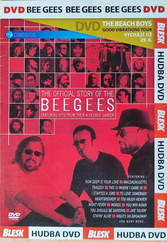 DVD BEE GEES-the official story of the